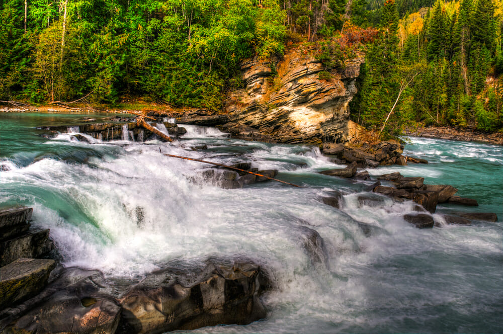 Views of the scenic Frasier River
