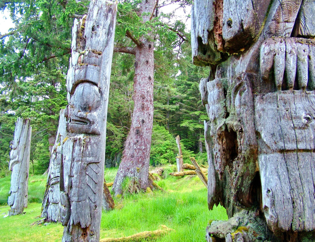 Historic Totem Poles, Ninstints